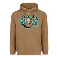 Toasted Coconut Aztec mom Mother's Day Heavyweight Hoodie - FaDigitalArtStudio