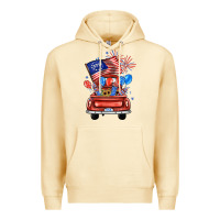 Pina Colada farm truck,america flag Premium Hoodie - JahusDesignShop