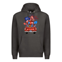 Smoke farm truck,america flag Premium Hoodie - JahusDesignShop