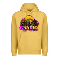 Antique Gold softball granny Premium Hoodie - OliviaCreatesArt