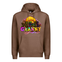 Chestnut softball granny Premium Hoodie - OliviaCreatesArt