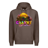 Coffee softball granny Premium Hoodie - OliviaCreatesArt