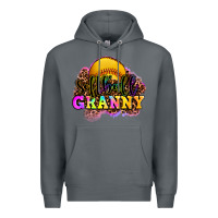 Rock softball granny Premium Hoodie - OliviaCreatesArt