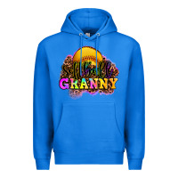True Royal softball granny Premium Hoodie - OliviaCreatesArt