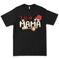 Black t ball mama baseball Premium Tee - MaliasSmallBusiness