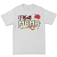 Dove Grey t ball mama baseball Premium Tee - MaliasSmallBusiness