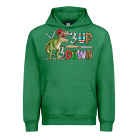 Emerald 3 up 3 down rex Urban Hoodie - CowhideDigitalArt