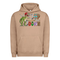 Pigment Burro 3 up 3 down rex Urban Hoodie - CowhideDigitalArt