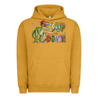 Pigment Peanut Butter 3 up 3 down rex Urban Hoodie - CowhideDigitalArt