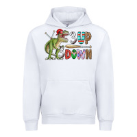 White 3 up 3 down rex Urban Hoodie - CowhideDigitalArt