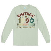Matcha Vintage 1990 Limited Edition 31 Years Of Being Awesome Long Sleeve Tee - Bettercallsaul