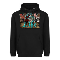 Black Mom life skull Mother's Day Heavyweight Hoodie - FaDigitalArtStudio