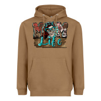 Toasted Coconut Mom life skull Mother's Day Heavyweight Hoodie - FaDigitalArtStudio