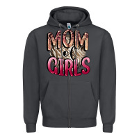 Smoke Mom of Girls Mother's Day Zipper Hoodie - CowGirlArtShop
