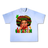 Grape Ice god says i am juneteenth kid Urban Heavy Tee - LillyAllenDesigns