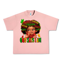 Salmon god says i am juneteenth kid Urban Heavy Tee - LillyAllenDesigns