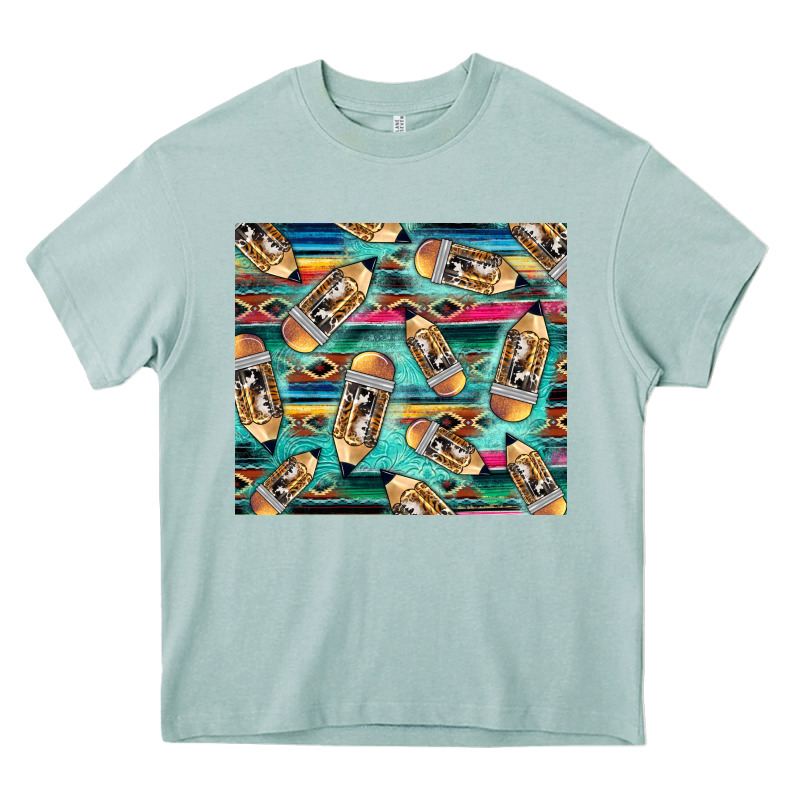 Western Teacher Pencil Heavy Core Tee by LillyAllenDesigns | Teevron