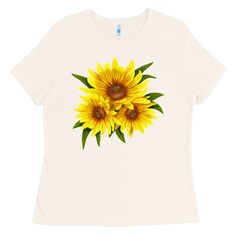 Maximillian Perennial Sunflower Ladies Tee by LillyAllenDesigns | Teevron