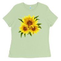 Matcha maximillian perennial sunflower Ladies Tee - LillyAllenDesigns