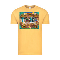 Vintage Mustard teacher vibes tumbler Vintage Tee - BundleAndBundleShop
