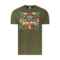 Vintage Olive teacher vibes tumbler Vintage Tee - BundleAndBundleShop