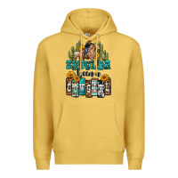 Antique Gold shoulda been a cowgirl Premium Hoodie - OliviaCreatesArt