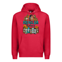 Cardinal shoulda been a cowgirl Premium Hoodie - OliviaCreatesArt