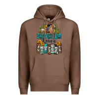 Chestnut shoulda been a cowgirl Premium Hoodie - OliviaCreatesArt