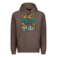 Coffee shoulda been a cowgirl Premium Hoodie - OliviaCreatesArt