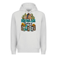 Dove Grey shoulda been a cowgirl Premium Hoodie - OliviaCreatesArt