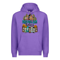 Purple shoulda been a cowgirl Premium Hoodie - OliviaCreatesArt