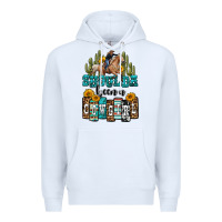 White shoulda been a cowgirl Premium Hoodie - OliviaCreatesArt