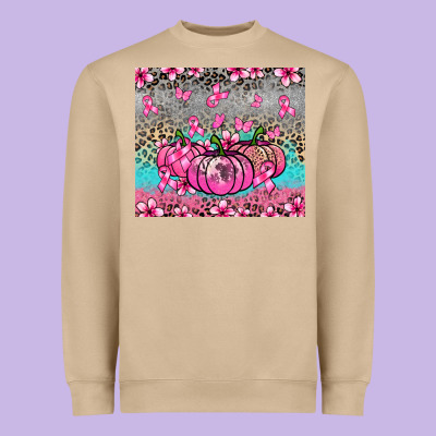 Cancer Pumpkins Heavyweight Sweatshirt Designed By Nancycooperartshop