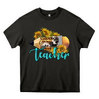 Asphalt Western Teacher Pencil Heavy Core Tee - LillyAllenDesigns