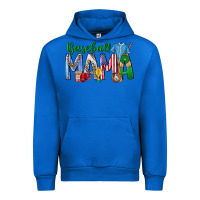 Cobalt baseball mama Urban Hoodie - CowhideDigitalArt