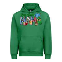 Emerald baseball mama Urban Hoodie - CowhideDigitalArt