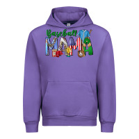 Tulip baseball mama Urban Hoodie - CowhideDigitalArt