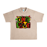 French Oak one love juneteenth Urban Heavy Tee - LillyAllenDesigns