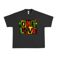 Pigment Black one love juneteenth Urban Heavy Tee - LillyAllenDesigns
