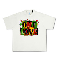 Pistachio one love juneteenth Urban Heavy Tee - LillyAllenDesigns