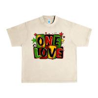 Sandshell one love juneteenth Urban Heavy Tee - LillyAllenDesigns