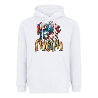 White Police mom Mother's Day Heavyweight Hoodie - FaDigitalArtStudio