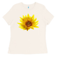 Bone Maximillian Perennial Sunflower Ladies Tee - LillyAllenDesigns