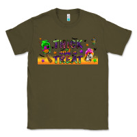 Army Green thick and a treat libbey glass Classic Tee - BundleAndBundleShop
