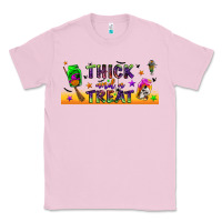 Bubblegum Pink thick and a treat libbey glass Classic Tee - BundleAndBundleShop