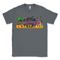 Charcoal Heather thick and a treat libbey glass Classic Tee - BundleAndBundleShop