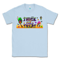 Dusty Blue thick and a treat libbey glass Classic Tee - BundleAndBundleShop