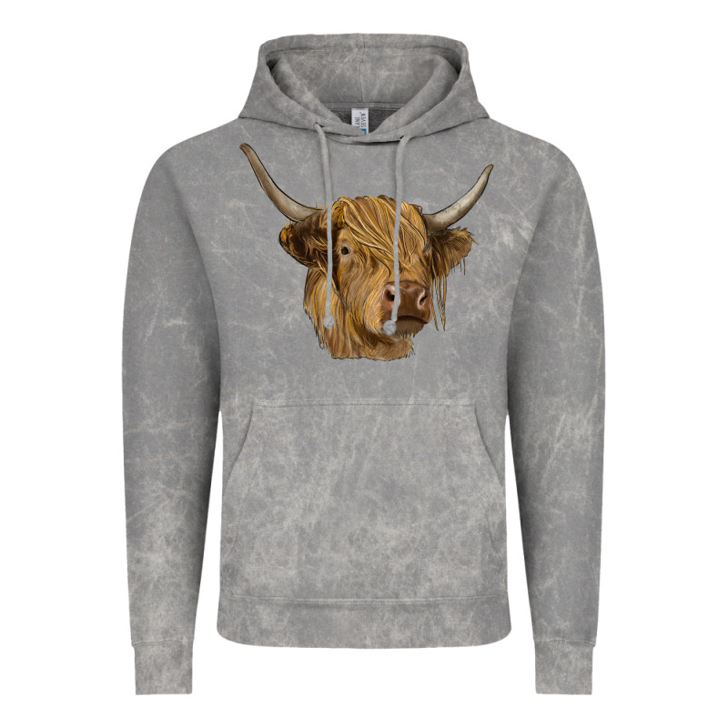 Highland Cow Vintage Hoodie by RanaPortraitStore | Teevron
