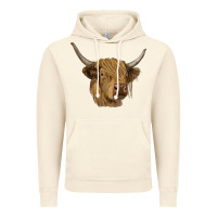 Vintage Artic highland cow Vintage Hoodie - RanaPortraitStore