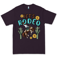 Plum let's rodeo Premium Tee - MaliasSmallBusiness
